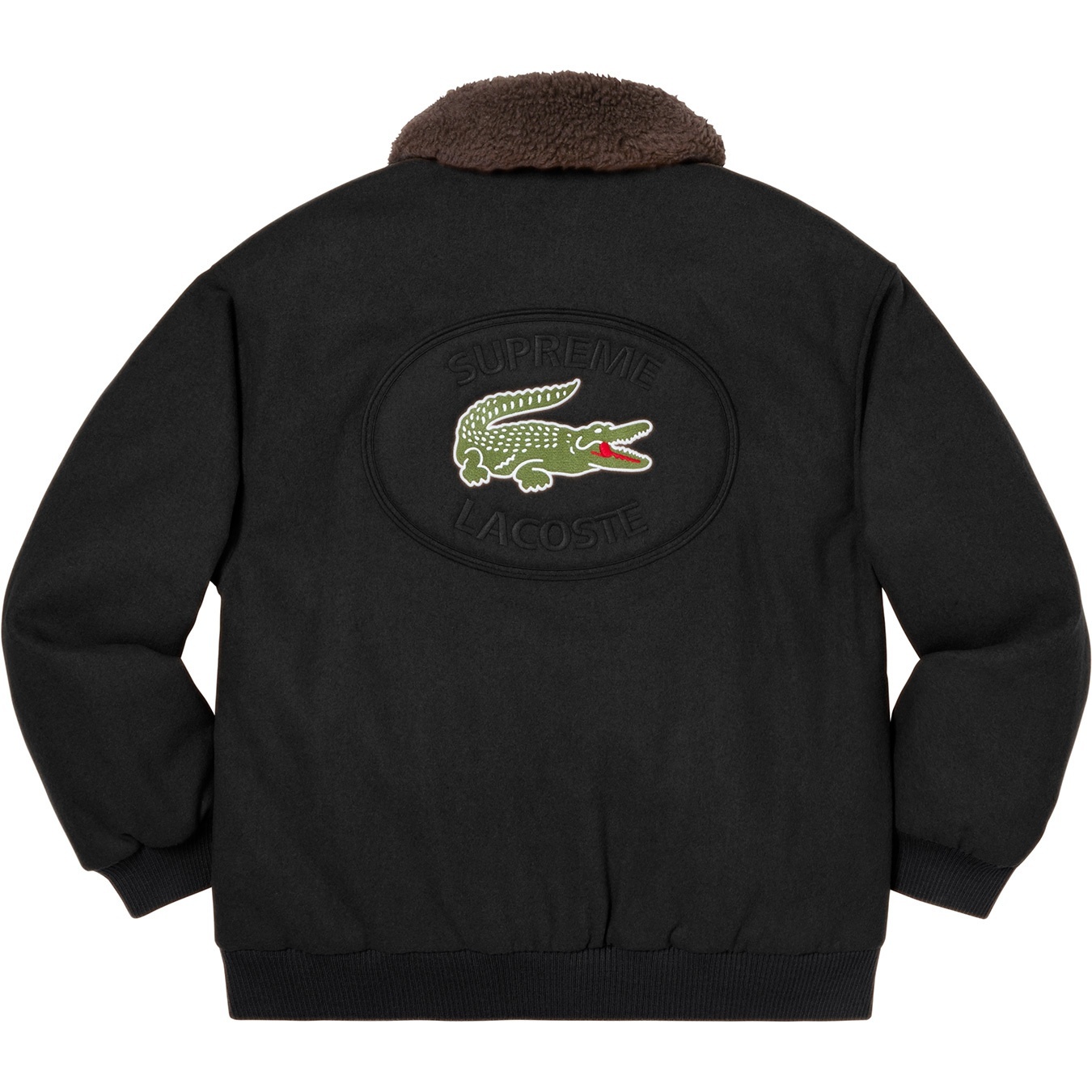 Supreme®/LACOSTE Wool Bomber Jacket view 10
